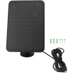 Jeffergarden panneau solaire 4w 5v pour arlo pour anneau pour camra de scurit blink chargeur solaire ...