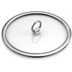 Yc�ne - couvercle 24cm verre et poign�e rabattable
