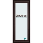 Yd. - cadre photo 25x75 - brun - bois - birmingham