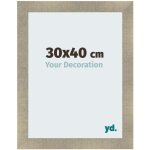 Yd. - cadre photo 30x40 - or antique - mdf - pisa