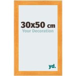 Yd. - cadre photo 30x50 - orange - mdf - pisa