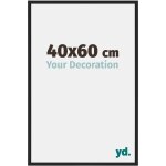 Yd. - cadre photo 40x60 - noir brillant - aluminium - miami