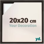 Yd. - your decoration - cadre flottant - ch�ne fonc� - cadre en caisse am�ricaine pour toile sur chassis ...
