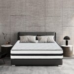 Matelas memoire forme, sur matelas 2 personnes 140x190 - �paisseur 22cm, mi - ferme, antibact�rien et ...