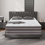 Yidatong - matelas 140x190 cm, �paisseur 25 cm. matelas � ressorts ensach�s avec mousse, 7 zones de soutien ...