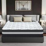 Yidatong - matelas 140x200 cm - tr�s �pais 30 cm - m�moire de forme - luxe - anti - acariens - 8 zones ...