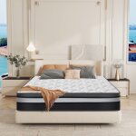Yidatong - matelas 140x200 cm premium - trs pais 32 cm - blue latex trs pais - mousse mmoire de ...