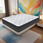 Yidatong - matelas 140x200 cm, �paisseur 30 cm. ressorts ensach�s + mousse m�moire de forme, 7 zones, ...