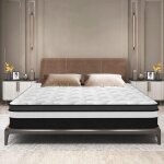 Yidatong - matelas 140x200 , �paisseur 28 cm. technologie hybrid, ressorts ensach�s ind�pendant en mousse ...