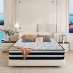 Yidatong - matelas 160x200 cm, Ép 25cm, matelas à ressorts ensachés et à mémoire de forme, hybride matelas, ... Yidatong - matelas 160x200 cm, Ép 25cm, matelas à ressorts ensachés et à mémoire de forme, hybride matelas, ...