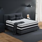 Yidatong - matelas 160x200 cm trs pais 25cm hybride ressorts ensachs mousse  mmoire de forme latex, ...