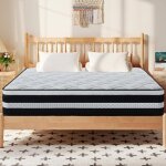 Yidatong - matelas 160x200 cm, pais 27 cm, matelas  ressorts + mousse  mmoire de forme, matelas de ...