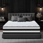 Yidatong - matelas 160x200 cm, �paisseur 26 cm. hybrid matelas � mousse � m�moire de forme et ressorts ...