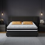 Yidatong - matelas 160x200 cm paisseur 28cm premium - hybride: ressorts ensachs mousse  mmoire de ...