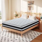 Yidatong - matelas 160x200 cm - �paisseur 26cm - luxe - ultra respirante fermet� moyenne literie matelas ...