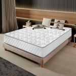 Yidatong - matelas m�moire de forme et ressorts ensach�s matelas 140x190 cm �p 21. 5cm - 8 zones de confort ...