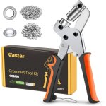 Yiruka - pince  ?illets 520 pices ?illets 10 mm pour tissus cuir bche