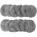 Ymyny lot de 12 tampons en microfibre de rechange pour w2 / w3 robot laveur de vitre, r�utilisable, lavable ...