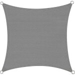 Ymyny 2. 5x2. 5m respirant toile ombrage une protection des rayons uv