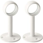 Ymyny 2 pcs diamètre 26 mm support de tringle à rideaux support tringle penderie avec vis support de ... Ymyny 2 pcs diamètre 26 mm support de tringle à rideaux support tringle penderie avec vis support de ...