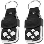 Ymyny 2 pi�ces telecommande universelle portail, 868 mhz t�l�commande pour garage, handheld transmitter, ...