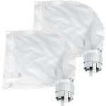 Ymyny lot de 2 sacs filtrants pour nettoyeur de piscine convient pour polaris360 et 380 nettoyeur de ...