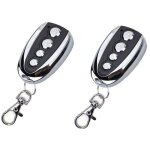 Ymyny 2 x metteur  main 433 mhz porte de garage tlcommande, compatible avec les modles nice flor ...