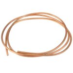 Ymyny 2m t2 tuyau de cuivre souple tube de cuivre pour tuyauterie de r�frig�ration od 6mm id 4mm �paisseur ...