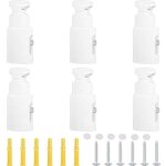 Ymyny 6 pices fixation seche serviette fixation radiateur fonte support radiateur distance rglable ...