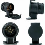 Ymyny - adaptateur de remorquage 13 � 7 broches, �tanche, con�u pour les barres de remorquage, permettant ...