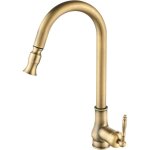 Ymyny - antique robinet de cuisine laiton , retro mitigeur en laiton, antique robinet extractible, robinet ... Ymyny - antique robinet de cuisine laiton , retro mitigeur en laiton, antique robinet extractible, robinet ...