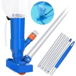 Ymyny aspirateur de piscine, mini aspirateur à jet pour piscine, nettoyeur de piscine, kit de nettoyage ... Ymyny aspirateur de piscine, mini aspirateur à jet pour piscine, nettoyeur de piscine, kit de nettoyage ...
