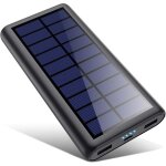 Ymyny batterie externe solaire 26800mah conomie d'nergie - power bank avec chargeur solaire et contrle ...