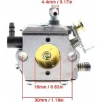 Ymyny carburateur de rechange pour tron�onneuse stihl 028 028av 028 super, remplace walbro wt - 16b, ...