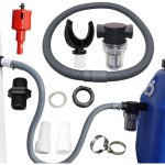 Jamais utilis]collecteur d'eau de pluie pour caniveaux ronds avec tuyau flexible, ensemble de rcupration ...