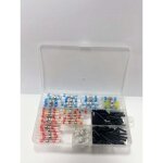 Ymyny cosse thermoretractable soudure 260pcs, 4 tailles de etanche manchon thermosoudable connecteur ...