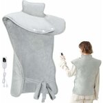 Ymyny - coussin chauffant cervicales dos nuque - electrique couverture chauffante