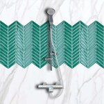 Ymyny - credence adhesive cuisine, stickers carrelage pour salle de bain, imperm�able carrelage adhesif ...