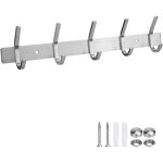 Ymyny - crochet mural patères porte manteaux en acier inoxydable avec 5 crochets pour chambres, salles ... Ymyny - crochet mural patères porte manteaux en acier inoxydable avec 5 crochets pour chambres, salles ...