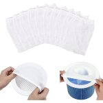 Ymyny - filtre d'cumoire, lot de 10, filtre d'cumoire de piscine, panier de filtre de piscine, panier ...