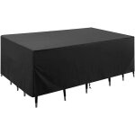 Ymyny housse table jardin rectangulaire 250 x 150 x 90cm housse impermable pour meubles de jardin housse ...
