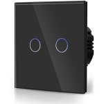 Ymyny interrupteur tactile normal commutateur d'clairage mural compatible avec la lumire led cran ...