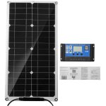 Ymyny - kit de panneau solaire portable 20 w chargeur de batterie 15 v controleur 30 a