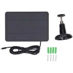 Ymyny - panneau solaire 4w 5v ext�rieur �tanche r�sistant aux intemp�ries supports r�glables panneau ...