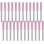 Ymyny paquet de 24 pierres � aiguiser pour aff�teuse de tron�onneuse, outil de meulage de polissage pour ...