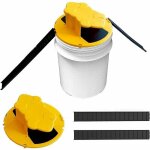 Ymyny - piege a rat et attrape souris flip slide bucket lid mouse tapette� compatible balance trap indoor ...