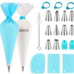 Ymyny poche a douille patisserie 40 pcs, douille patisserie, kit patisserie, accessoire patisserie, ustensiles ...