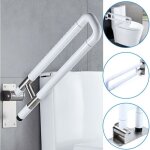 Poignée de support de toilette, 60 cm, poignée de support, pliable, aide à la position debout, poignée ... Poignée de support de toilette, 60 cm, poignée de support, pliable, aide à la position debout, poignée ...