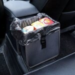 Ymyny poubelle de voiture tanche, sac poubelle pour sige auto, noir, 6, 5 l