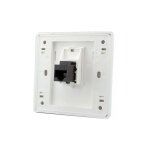 Jamais utilis]prise rseau double passage gigabit cat6 femelle vers femelle rj45 lan panneau avant prise ...